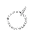 Giorgio Martello Milano Charm Charm Anhänger Kreis in Kugeloptik, Silber 925