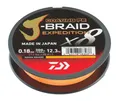 Daiwa J-Braid Expedition X8E 0,22mm 19,5Kg 300m smash orange geflochtene Schnur