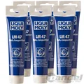 6x 100 GRAMM LIQUI MOLY LM47 LANGZEITFETT+MoS2 SCHMIERFETT MEHRZWECKFETT SPEZIAL
