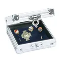 SAFE Mini-Vitrine 5871 für Pins, Buttons, Orden, Anstecknadeln, Medaillen