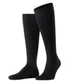 FALKE Herren Kniestrümpfe Energizing Cotton M Kh Baumwolle mit Kompression 1 Paar, Schwarz Black 3000, 45-46