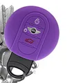 KEYLESS Schlüssel Hülle Lila Kompatibel mit Mini F56 F54 F55 F57 F60 Clubman Countryman