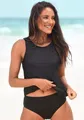 Bikini-Hose, mit höher geschnittener Form, Gr. 40 - N-Gr, schwarz N-Gr