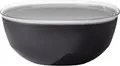 Mepal Silueta Servierschale mit Deckel 5000 ml mikrowellenfest Nordic Black