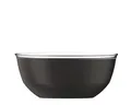 Schale SILUETA BHT 30.10x12.70x30.10 cm schwarz