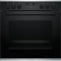 Bosch HND671FH61 Set Einbauherd HET278BB0 Schwarz + Glaskeramikkochfeld NKN64RGA2E herdgebunden - Schwarz