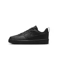Nike Unisex Kinder Court Borough Low Recraft (Gs) Sneaker, Schwarz, 40 EU