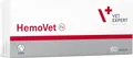 VetExpert HemoVet | 60 Tabletten | Ergänzungsfuttermittel für Hunde | Mit Eisen, Kupfer & Vitaminen