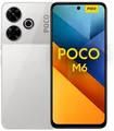 Xiaomi Poco M6 128GB/6GB RAM Smartphone Silber 4G Dual-SIM Android 5000mAh NEU