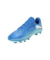 Puma Unisex Youth Future 7 Play FG/AG JR Soccer Shoe, HYPERLINK Blue-Mint-Puma White, 37 EU