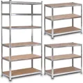 Humberg Lagerregal aus Metall 222 x 110 x 50 cm HR-815 (4815)