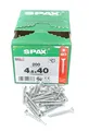 Spax Senkkopfschraube WIROX Vollgewinde 4,5x40mm