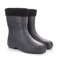 LEMIGO Damen Gummistiefel Jessy (Carbone/Schwarz, 36)