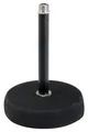 Pronomic Mikrofonständer MST-10 BK Mikrofon Tischstativ, (Ideal für Podcasts, 1-tlg., Tisch-Mikrofonstativ), Schwerer Rundsockel sorgt für sicheren Stand