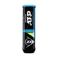 Dunlop Tennisball ATP Championship – für Sand, Hartplatz & Rasen (1x4er Dose)