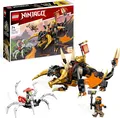LEGO 71782 NINJAGO Coles Erddrache EVO, Spielzeug zum Sammeln für Kinder, Deko