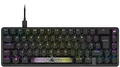 Corsair K65 PRO Mini RGB 65% Optisch Mechanische Gaming Tastatur - OPX Schalter - PBT Double-Shot Keycaps - iCUE Kompatibel - PC, PS5, PS4, Xbox - QWERTZ DE - Schwarz