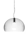 Kartell FL/Y, Suspension Lamp, Glasklar