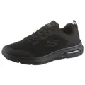 Skechers Dyna Air Sneaker mit Air-Cooled Memory Foam, Freizeitschuh, Halbschuh, Schnürschuh schwarz 45 EU
