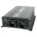 SOLARTRONICS NM1500 Spannungswandler 24V 230V modifizierter Sinus 1500W - 3000W Spitzenleistung - Wechselrichter 24V auf 230V Stromwandler mit Schuko-& USB Anschluss Solar Inverter Umwandler