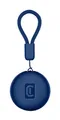 Cellularline Tracy Tag - Finden Sie Objekte, die mit Apple iOS Find Me kompatibel sind - Kompatibel mit Airtag-Zubehör - Austauschbare Batterie (1 Jahr Laufzeit) - Staub- und wasserfest - Blau