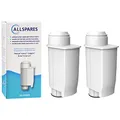 Geeignet für Saeco Intenza+ Wasserfilter von AllSpares CA6702/00, CA6706/48-2 Pack
