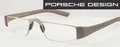 Porsche Design P 8801 F anthrazit grau Lesebrille +2,50 Halbbrille SONDEREDITION