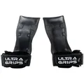 CLIMAQX Zughilfe Ultra-Grips - Zughilfen für Kraftsport und Fitness schwarz S