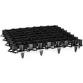 Klasebo Rasengitter Kunststoff Befahrbar Schwarz 49,2 X 49,2 X 3,9 cm