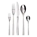 GRÄWE 10-teiliges Besteck-Set Porto für 2 Personen, Edelstahl, poliert, in Kupfer - Ideal als Essbesteck, spülmaschinengeeignet, Tafelbesteck, inkl. Messer, Gabel, Löffel, Kaffeelöffel, Kuchengabeln