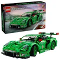 LEGO Technic 42224 Porsche 911 GT3 R REXY AO Racing Rennwagen Bausatz, Grün