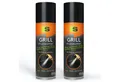 Spraytive 2x 500ml BBQ Grill Pflegespray - Konserviert Grillroste, Pfannen & Co. Grillreiniger (Made in Germany)