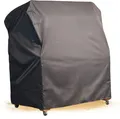 Strandkorb Schutzhülle winterfest von Strandkob Hanse 135cm breit - Premium Ripstop Technologie mit TPU Beschichtung, Reißfest, UV Beständig, anthrazit