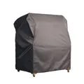 Strandkorb Schutzhülle Winterfest, Premium Abdeckhaube aus Ripstop Gewebe mit TPU Beschichtung, wasserdicht, reißfest, UV-beständig und atmungsaktiv (L 135cm)