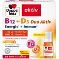 Doppelherz B12+d3 Duo Aktiv Trinkampulle 30 St