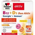 Doppelherz B12+d3 Duo Aktiv Trinkampullen
