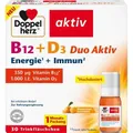 DOPPELHERZ B12+D3 Duo Aktiv Trinkampullen 30 ST