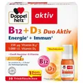 2x DOPPELHERZ B12+D3 Duo Aktiv Trinkampullen 30 ST