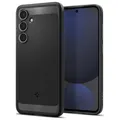 Samsung Galaxy S24 FE Spigen Rugged Armor Schwarzes Gehäuse