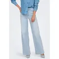 ONLY High-waist-Jeans ONLMADISON BLUSH HW WIDE DNM CRO495 NOOS 5-Pocket Style blau XL (42)