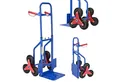 Juskys Treppensackkarre Treppensackkarre, klappbar Treppensteiger, Hartgummireifen, Stahlrahmen, bis 100 kg