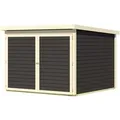 Karibu Fahrradgarage Terragrau 167 x 209 x 212 cm