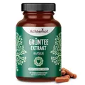 Grüntee Extrakt 120 Kapseln | enthält Grüntee Extrakt mit 50% EGCG, sowie schwarzen Pfeffer-Extrakt mit 95% Piperin | 100% vegan | in praktischer Kapselform | vom Achterhof