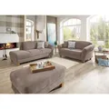 Sit & More Récamiere, Taupe, Holz, Buche, 194x84x91 cm, Goldenes M, DGM-Klimapakt, Oeko-Tex® Standard 100, Made in Europe, Rücken echt, Armteil rechts, Wohnzimmer, Sofas & Couches, Sofas, Recamieren