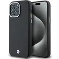 iPhone 15 Pro Max BMW Signature Wrapped Metal MagSafe Case Schwarz