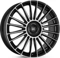 1000 Miglia MM1022 black polished 8.5x20 ET35 - LK5/112 ML73.1 Alufelge schwarz