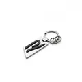 Original VW R Schlüsselanhänger Keyring Design Metall Anhänger silber 5H6087010