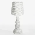 Tischleuchte Kartell, Mini Kabuki, dimmbar, Weiß, für Wohnzimmer, Kunststoff, Design - 70