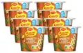 MAGGI 5 Minuten Terrine Spaghetti in Pfifferling-Rahmsauce, 8er Pack (8 x 54g)