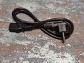 Sonero Kaltgerätekabel Netzkabel: 90° Schutzkontakt & C13 Buchse, 1m, Schwarz